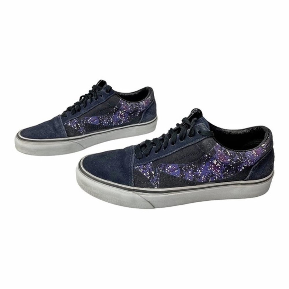 Vans Off The Wall Low Top Shoes Size Mens 8 Womens 9.5